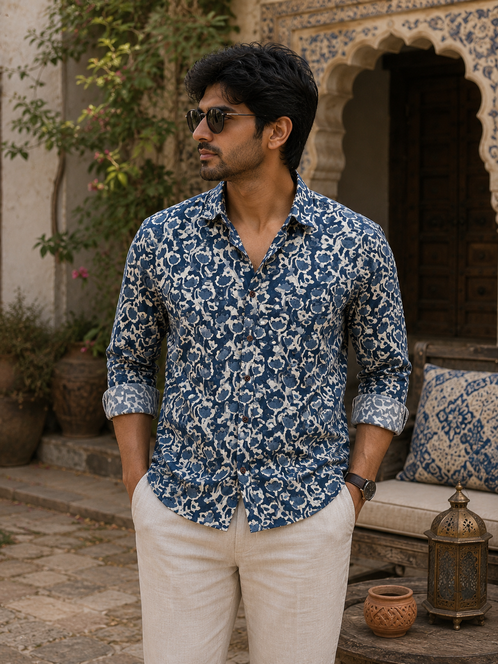 Imperial Indigo | Premium Men's Cotton Shirts