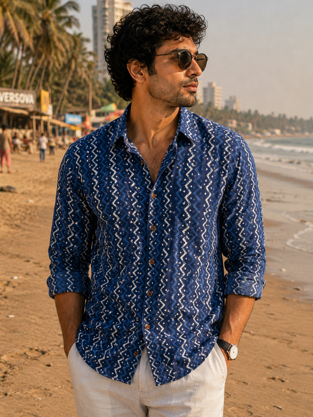 Blue Horizon Shirt | Premium Men's Cotton Shirts