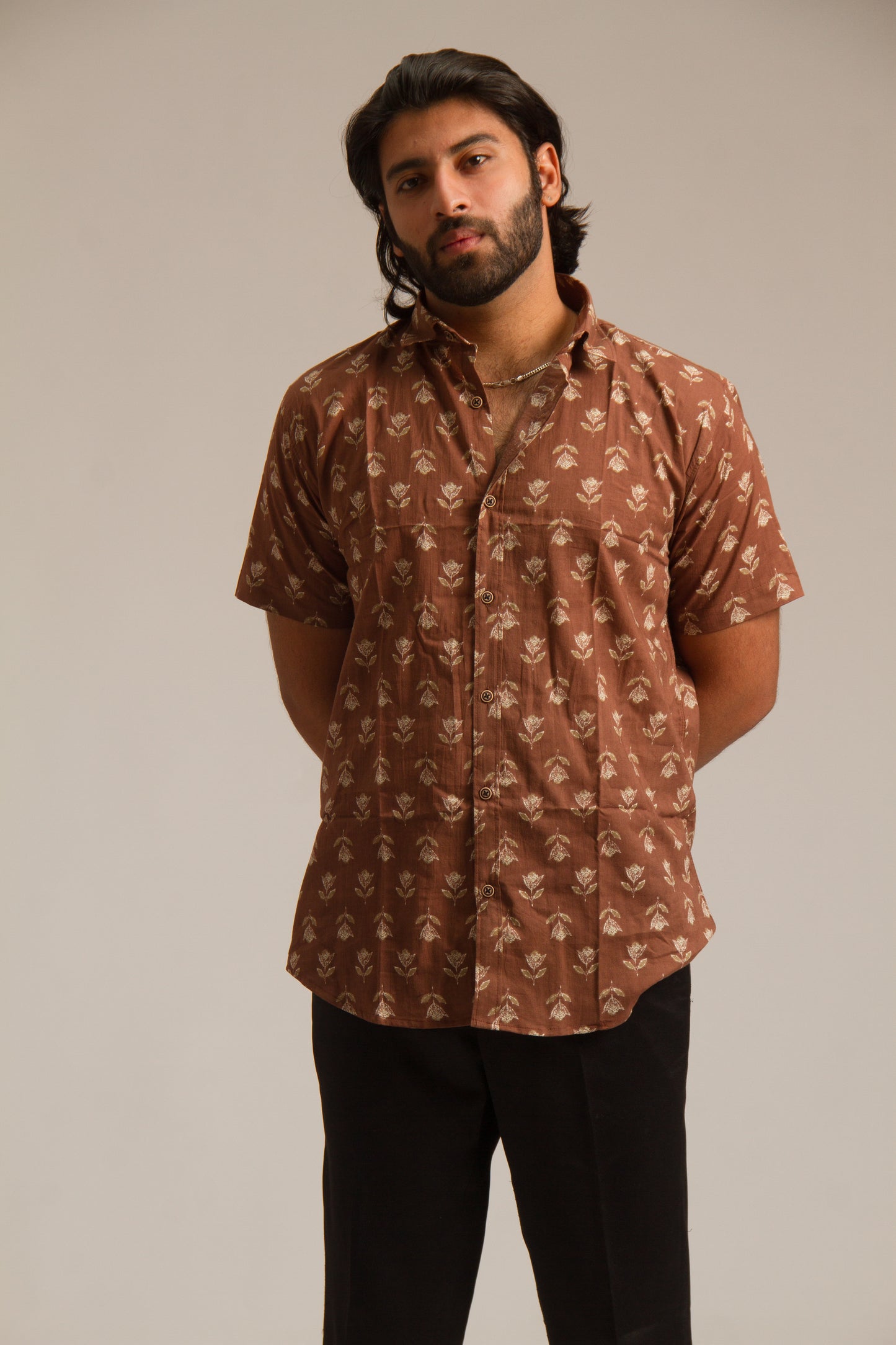 Jaipuri buti | Sanganeri shirt