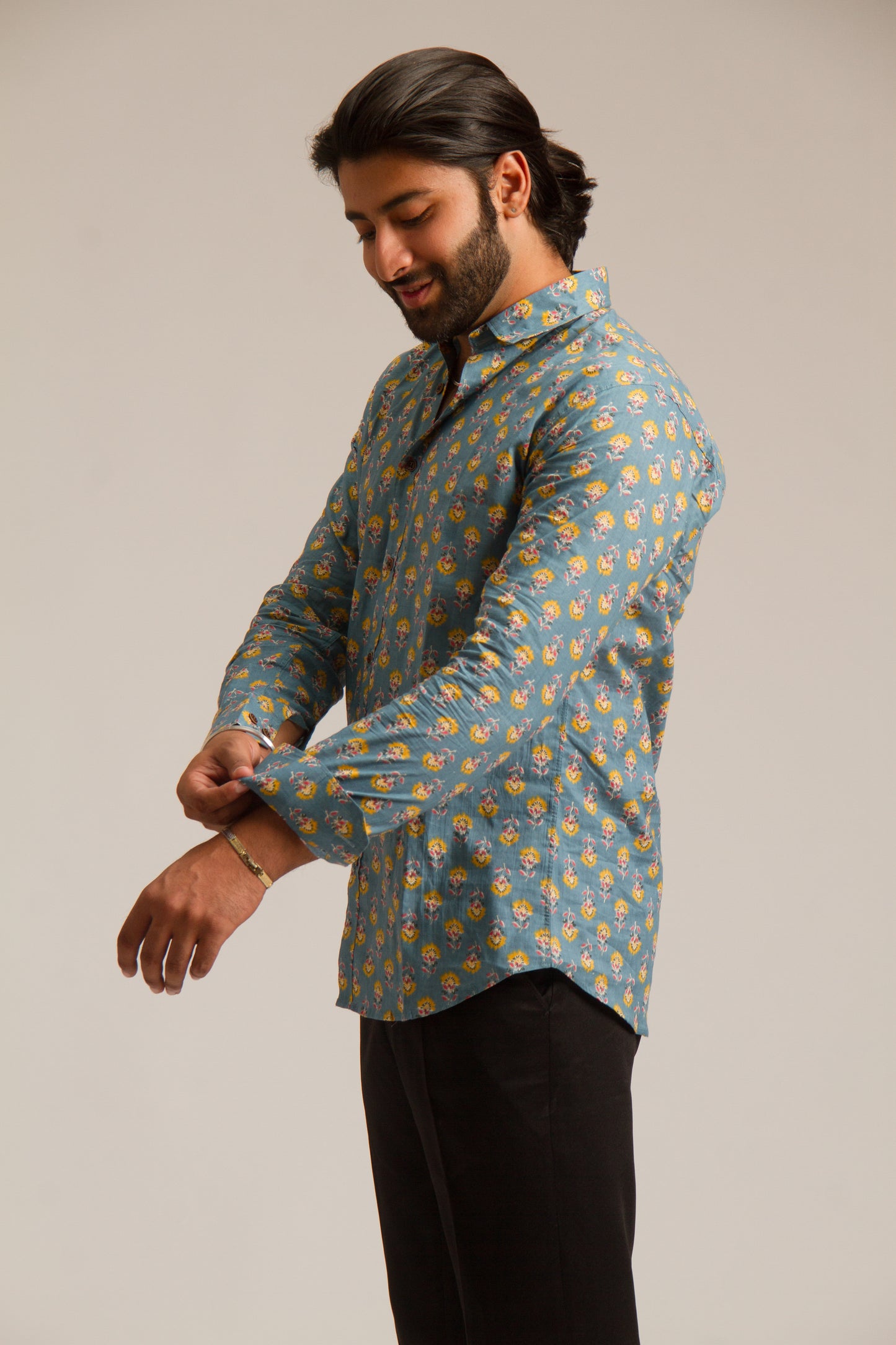 Bee Garden | Mens Cotton Printed Shirts