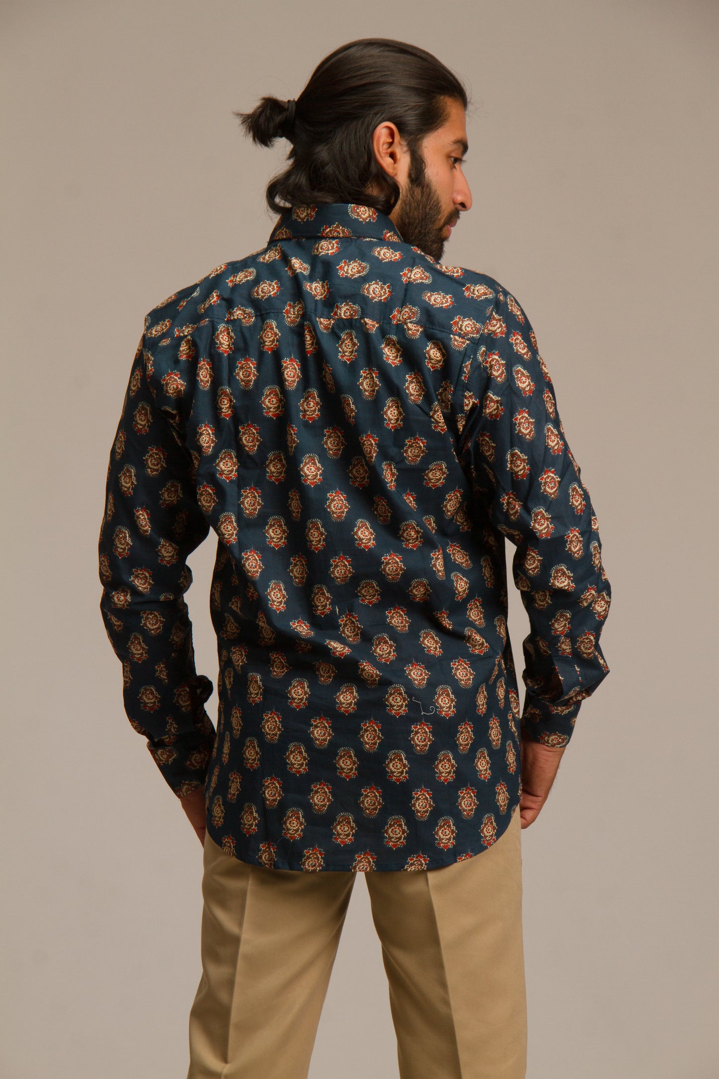 Bagru Shirt | Mens Cotton Printed Shirts