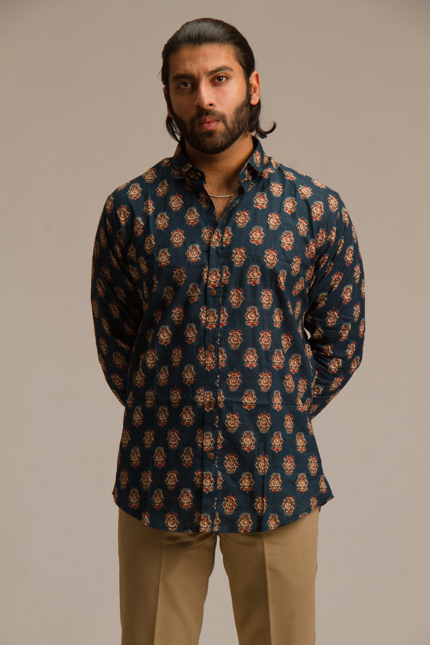 Bagru Shirt | Mens Cotton Printed Shirts