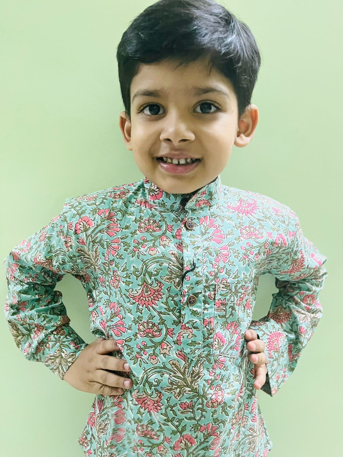 Kids Pure Cotton Kurta Sets