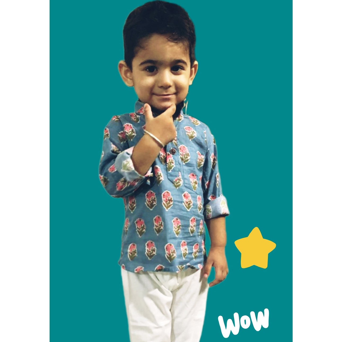 Kids Pure Cotton Kurta Sets