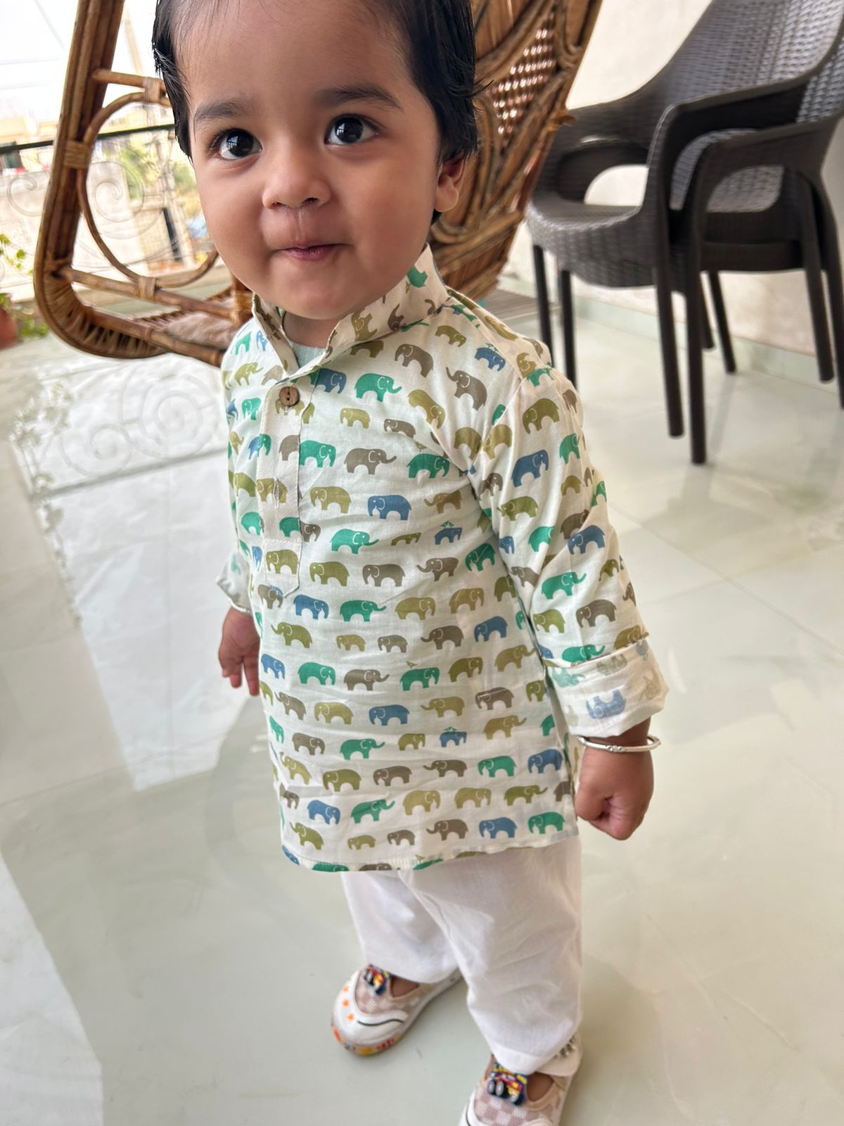 Kids Pure Cotton Kurta Sets